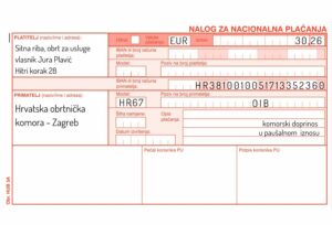 komorski doprinos uplatnica zicer plavi ured 2024