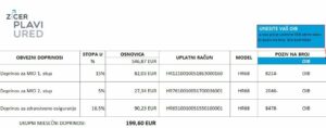 doprinosi pausal 2023. zicer plavi ured 2