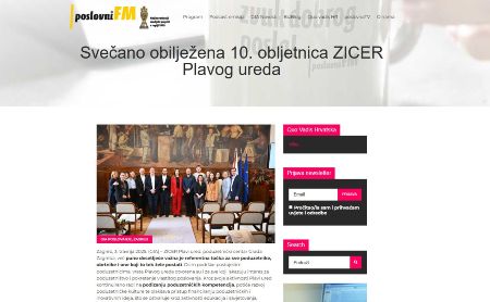 poslovni fm zicer plavi ured 10 godina