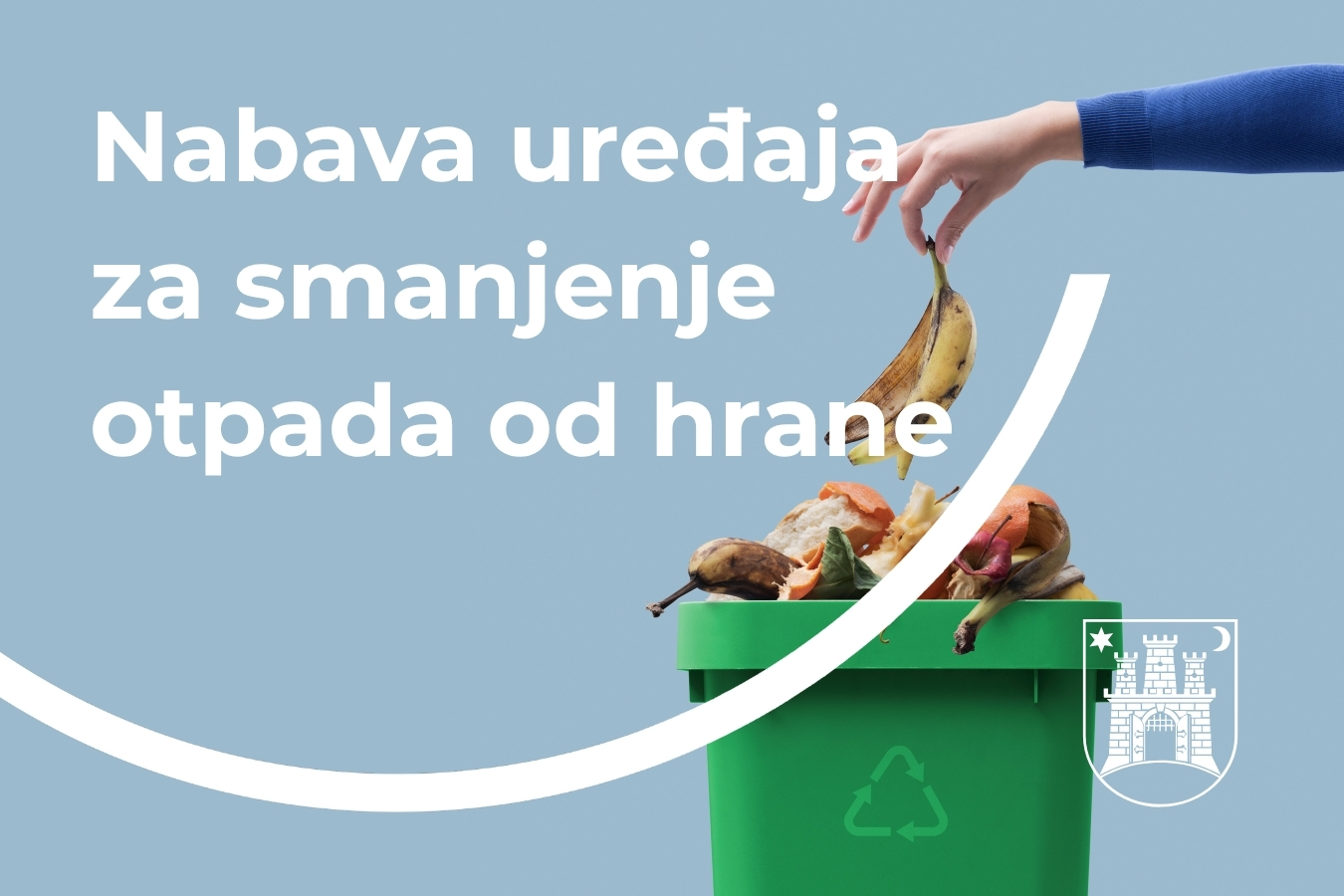 Zagreb potpora Nabava uređaja za smanjenje otpada od hrane zicer plavi ured